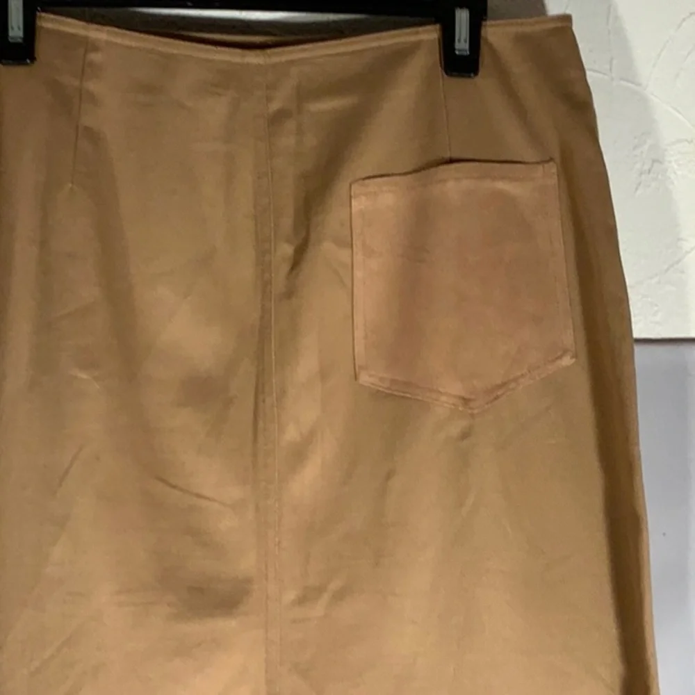 Vintage Together Women A-Line Maxi Polished Cotton Skirt - Picture 4 of 8